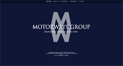 Desktop Screenshot of motorwaysgroup.com