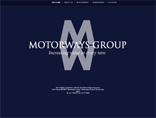 Tablet Screenshot of motorwaysgroup.com